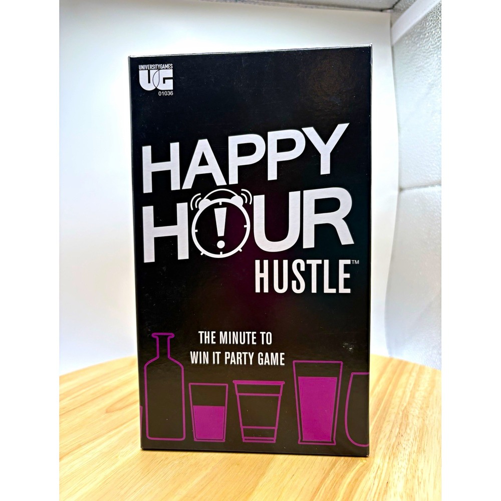 University Games Happy Hour Hustle Party Game 2+ Players Age 21+ 01036 New